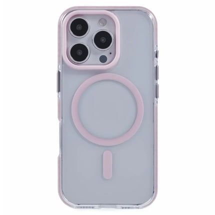 For iPhone 16 Pro Clear Case Compatible with MagSafe TPU+PC Back Cover