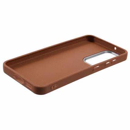 For Samsung Galaxy S23 Case Leather Textured TPU Shockproof Phone Cover