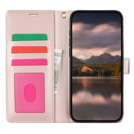 For iPhone 16 Pro Max Case with Hand Strap Flower Imprint Leather Wallet Phone Cover
