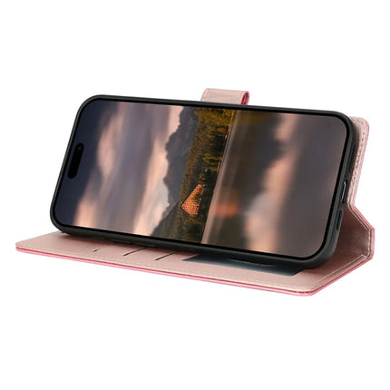 For Samsung Galaxy A05 4G Case with Hand Strap Flower Imprint Leather Wallet Phone Cover