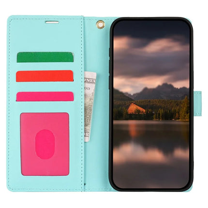 For Samsung Galaxy A05 4G Case with Hand Strap Flower Imprint Leather Wallet Phone Cover