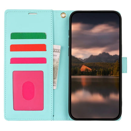 For Samsung Galaxy A05s 4G Case with Hand Strap Flower Imprint Leather Wallet Phone Cover