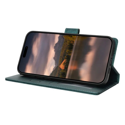 For Samsung Galaxy S23 FE Case with Hand Strap Flower Imprint Leather Wallet Phone Cover