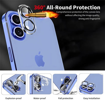 For iPhone 16 Plus ENKAY Hat-Prince Wallet Card Slot Kickstand PU Leather +TPU Back Phone Cover with Camera Lens Film