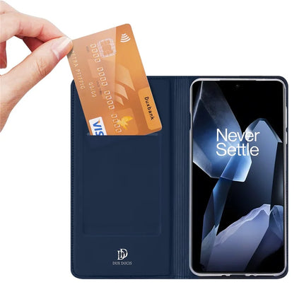 For OnePlus 13 Case DUX DUCIS Skin Pro Series Leather Stand Cover Card Holder