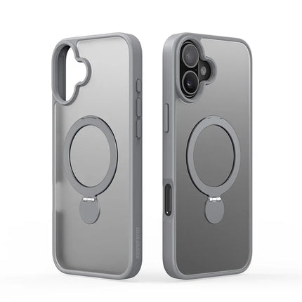 For iPhone 16 Plus Case DUX DUCIS Yind Series PC+TPU Phone Cover Compatible with MagSafe with Kickstand