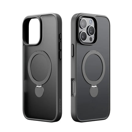 For iPhone 16 Pro Max Case DUX DUCIS Yind Series PC+TPU Phone Cover Compatible with MagSafe with Kickstand