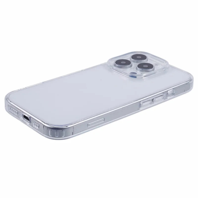 ShopCaseCart Durable Case iPhone 16 Pro Clear Protective cover TPU+PC Back Guard with Touch Button Photography