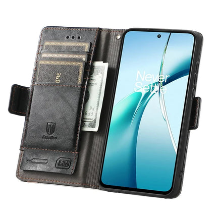 CASENEO 002 Series For Motorola Moto G55 5G Case Stand Wallet Splicing PU Leather Cover