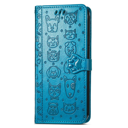 For Motorola Moto G55 5G Case Leather Wallet Flip Phone Cover Cute Cat Dog Pattern
