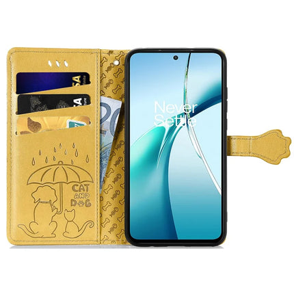 For Motorola Moto G55 5G Case Leather Wallet Flip Phone Cover Cute Cat Dog Pattern