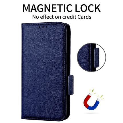 For HMD Fusion 5G Case Litchi Texture PU Leather Wallet Flip Phone Cover