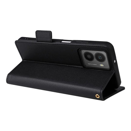 For HMD Fusion 5G Case Litchi Texture PU Leather Wallet Flip Phone Cover