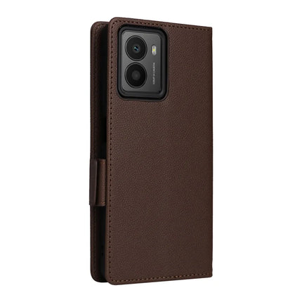 For HMD Fusion 5G Case Litchi Texture PU Leather Wallet Flip Phone Cover