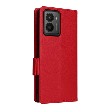 For HMD Fusion 5G Case Litchi Texture PU Leather Wallet Flip Phone Cover