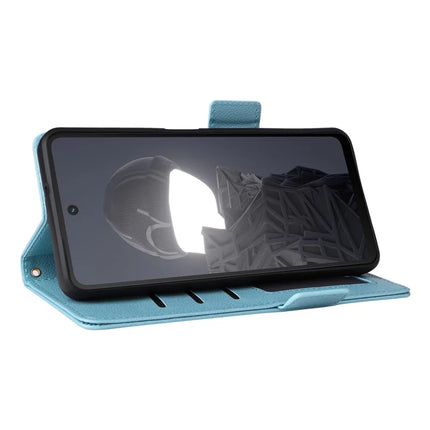 For HMD Fusion 5G Case Litchi Texture PU Leather Wallet Flip Phone Cover