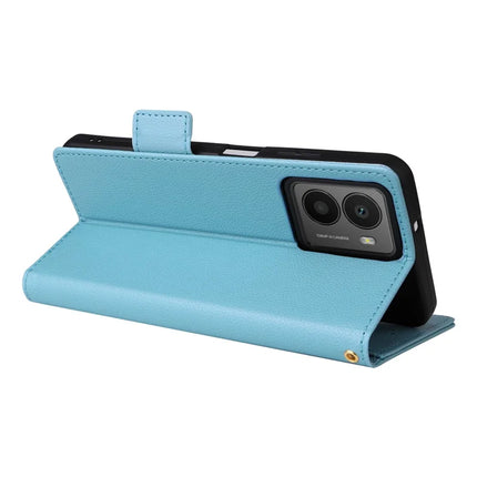 For HMD Fusion 5G Case Litchi Texture PU Leather Wallet Flip Phone Cover