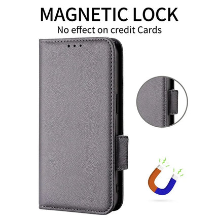 For HMD Fusion 5G Case Litchi Texture PU Leather Wallet Flip Phone Cover