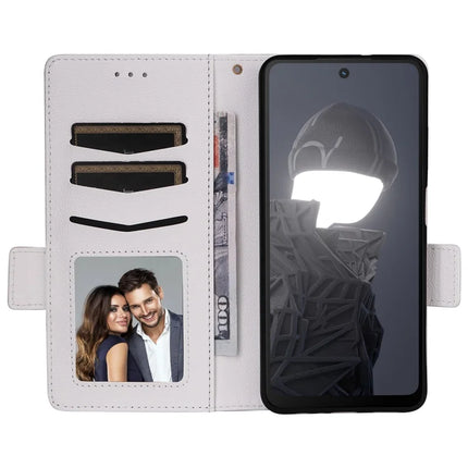For HMD Fusion 5G Case Litchi Texture PU Leather Wallet Flip Phone Cover