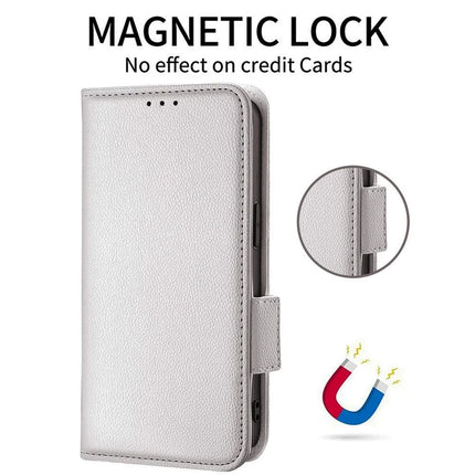 For HMD Fusion 5G Case Litchi Texture PU Leather Wallet Flip Phone Cover