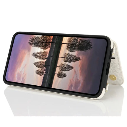 For Samsung Galaxy A15 5G  /  4G Case with Card Holder, Kickstand, RFID Blocking PU+TPU Phone Back Cover