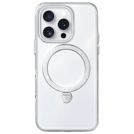 PYNANA PN-16G4 For iPhone 16 Pro Max Kickstand Cover Compatible with MagSafe PC+TPU Case