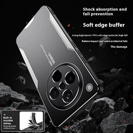 For Oppo Find X8 5G Phone Case Aluminium Alloy TPU PC Back Cover