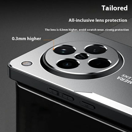 For Oppo Find X8 5G Phone Case Aluminium Alloy TPU PC Back Cover