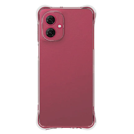 WANLONFENG WL Series for Motorola Moto G55 5G TPU Case 2.0mm Phone Cover with Tempered Glass Film