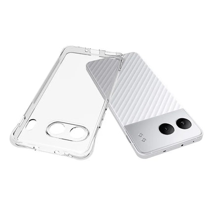 WANLONFENG WL Series for OnePlus Nord 4 TPU Case 2.0mm Phone Cover with Tempered Glass Film
