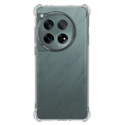 WANLONFENG WL Series for OnePlus 12 5G TPU Case 2.0mm Phone Cover with Tempered Glass Film