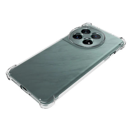 WANLONFENG WL Series for OnePlus 12 5G TPU Case 2.0mm Phone Cover with Tempered Glass Film