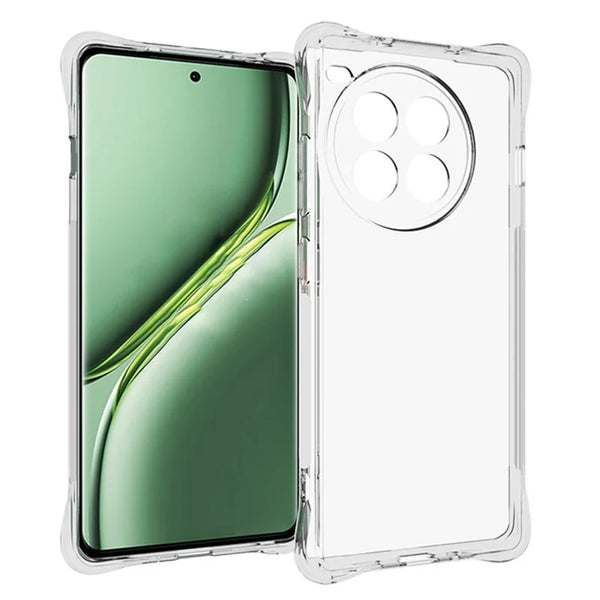 ShopCaseCart Shockproof Case OnePlus Ace 3 Pro 5G TPU Protective cover 2.0mm Phone Guard with Tempered Glass Film