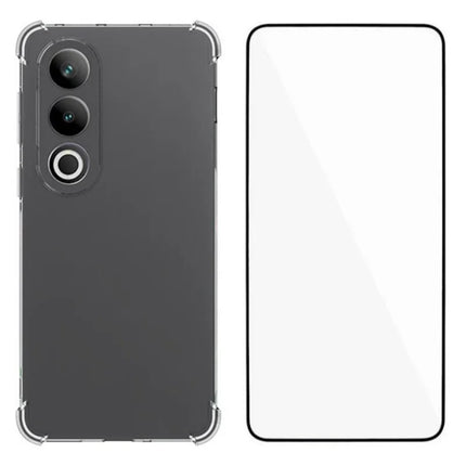 WANLONFENG WL Series For OnePlus Ace 3V 5G TPU Case 2.0mm Phone Cover with Tempered Glass Film