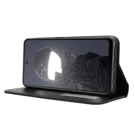 For HMD Fusion 5G Leather Case Wallet Stand Retro Texture Phone Cover
