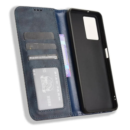 For HMD Fusion 5G Leather Case Wallet Stand Retro Texture Phone Cover