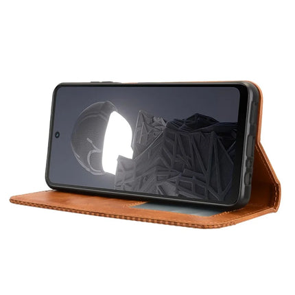 For HMD Fusion 5G Leather Case Wallet Stand Retro Texture Phone Cover