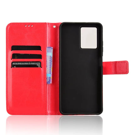 For HMD Fusion 5G Case Crazy Horse Texture PU Leather Phone Wallet Cover