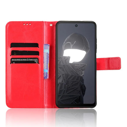 For HMD Fusion 5G Case Crazy Horse Texture PU Leather Phone Wallet Cover