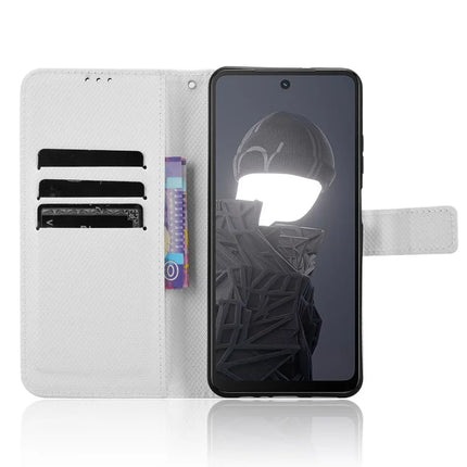 For HMD Fusion 5G Case PU Leather Diamond Texture Wallet Phone Cover