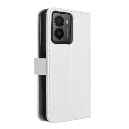 For HMD Fusion 5G Case PU Leather Diamond Texture Wallet Phone Cover