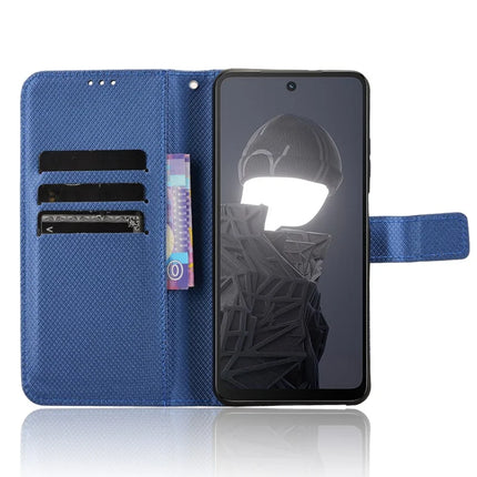 For HMD Fusion 5G Case PU Leather Diamond Texture Wallet Phone Cover