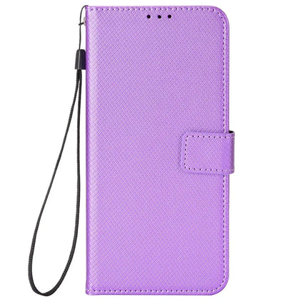 For HMD Fusion 5G Case PU Leather Diamond Texture Wallet Phone Cover