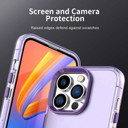 ShopCaseCart Case iPhone 15 Pro Protective cover PC+TPU+PET Matte Anti-Drop Phone Back Guard