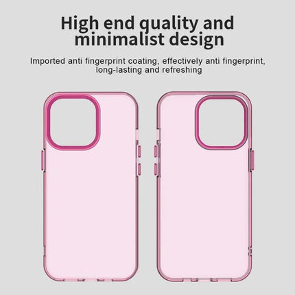 For iPhone 13 Pro Max Case PC+TPU+PET Matte Anti-Drop Phone Back Cover