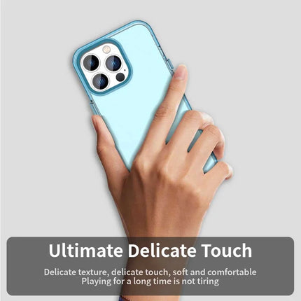 For iPhone 13 Pro Max Case PC+TPU+PET Matte Anti-Drop Phone Back Cover