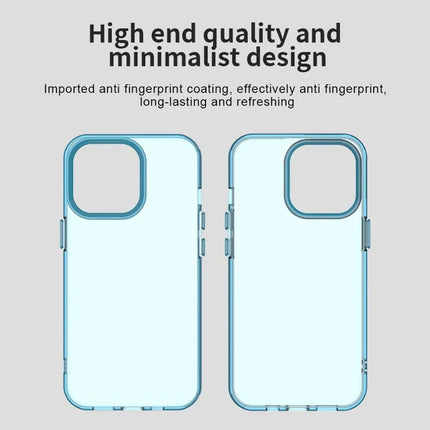 For iPhone 13 Pro Max Case PC+TPU+PET Matte Anti-Drop Phone Back Cover