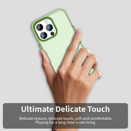 For iPhone 13 Pro Max Case PC+TPU+PET Matte Anti-Drop Phone Back Cover