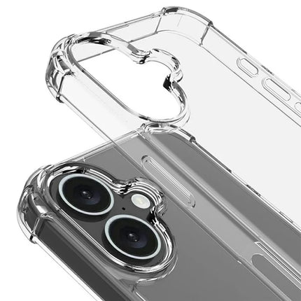IMAK For Samsung Galaxy A16 5G / 4G PC+TPU Shockproof Clear Phone Cover