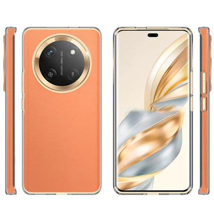 10Pcs / Pack For Honor X60 Pro 5G Clear Case Watermark-Free TPU Protective Cover